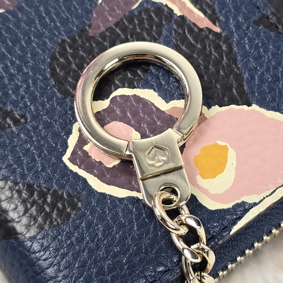 Kate Spade Zip Around Wallet Briar Lane Paper Rose - Picture 13 of 15